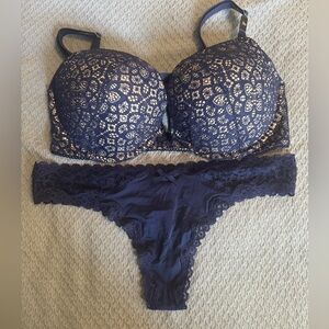 Victoria’s Secret Dream Angels Demi Bra and Thong Set